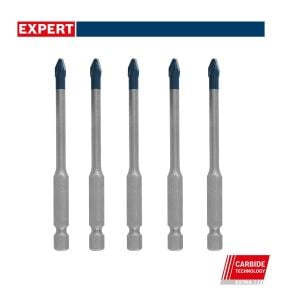 Bosch Expert HEX-9 5 adet 5 mm Sert Seramik Delme Ucu 2608900598