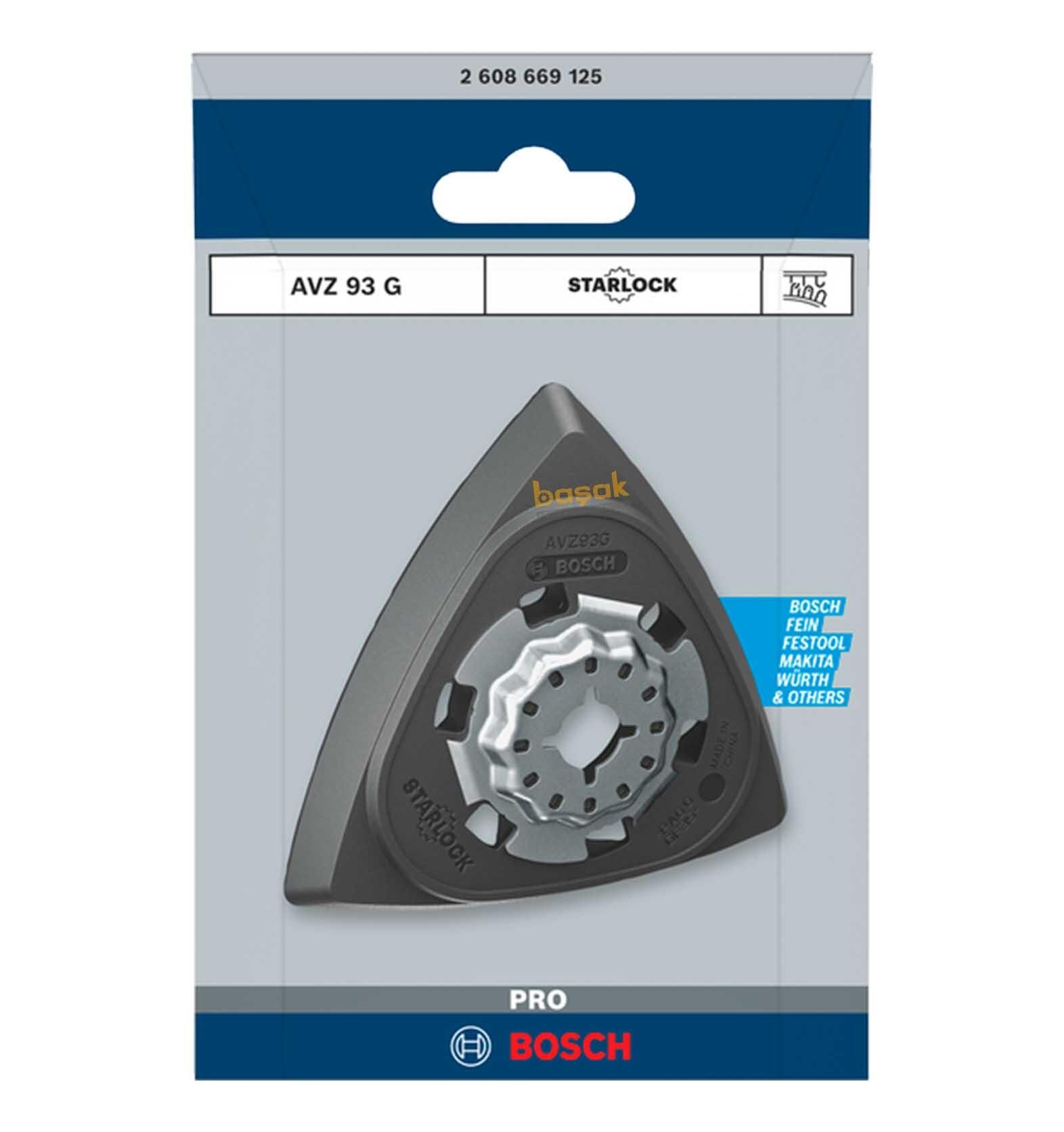 Bosch Pro AVZ 93 G Starlock Zımpara Tabanı 2608669125 | Bosch