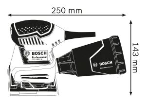 Bosch GSS 140-1 A Titreşimli Zımpara Makinesi 06012A2100