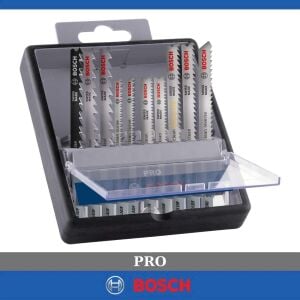 Bosch Pro 10'lu Sert Ahşap ve Laminant Dekupaj Ucu Seti 2607011941