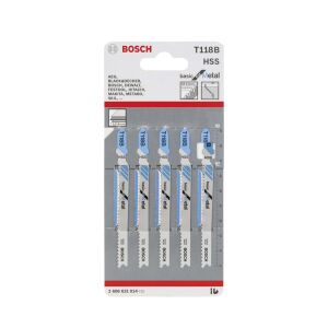 T 118 B Metal Dekupaj Testere Bıçağı 5'li 2608631014