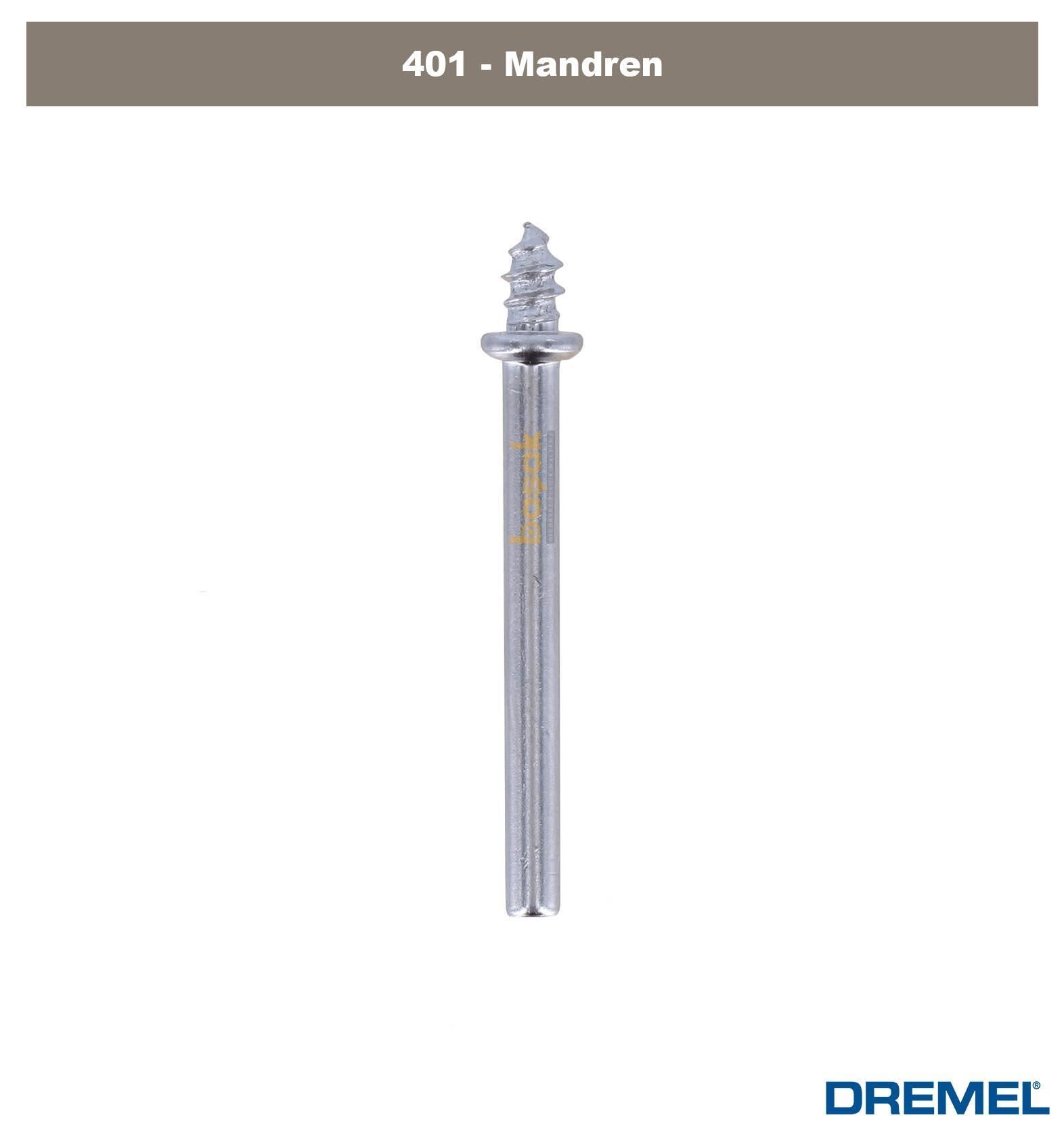 DREMEL 401 Mandren (3 adet) 26150401JA