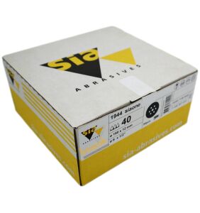 Sia 1944 Siaone 150 mm 40 kum 7 Delikli Zımpara Kağıdı 50'li