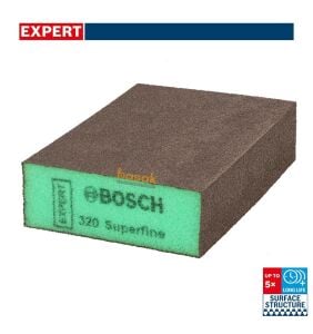 Bosch Expert S471 1'li Sünger Zımpara 69x97x26 mm Süper İnce 2608901180
