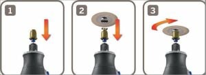 Dremel SC402 EZ SpeedClic mandren 2615S402JB