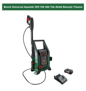 Bosch Universal Aquatak 36V-100 1x4 Ah Akülü Basınçlı Yıkama 06008C7002