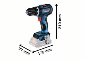GSB 18V-90 C Akülü Darbeli Vidalama (Akü ve şarj yoktur) 06019K6100