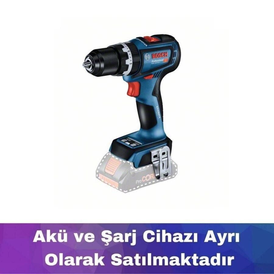 GSB 18V-90 C Akülü Darbeli Vidalama (Akü ve şarj yoktur) 06019K6100