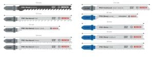 Bosch Pro 10'lu Ahşap ve Metal Kesim Dekupaj Ucu Seti 2607011943