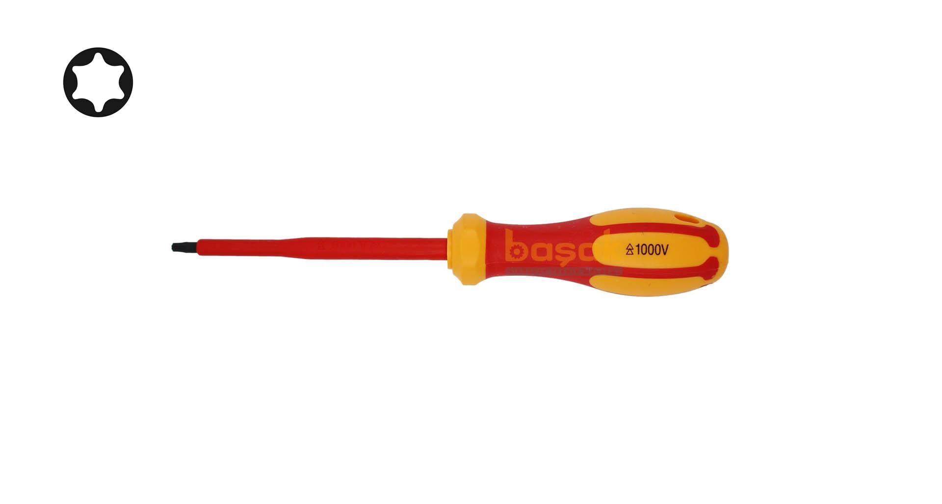 Ceta Form T10 x 100 mm 1000V İzoleli Torx Uçlu Tornavida G04-010-100