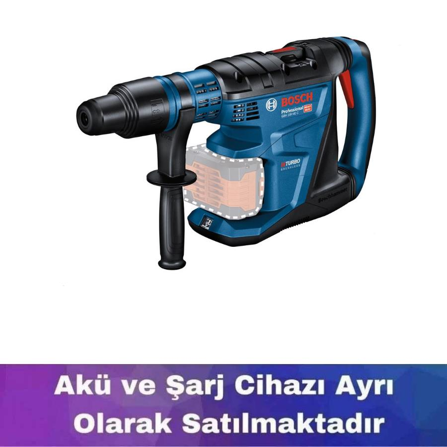 Bosch GBH 18V-40 C Akülü Sds-Max Kırıcı Delici (Akü ve şarj yoktur)