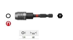 Ceta Form 1/4'' Manyetik Bits Tutucu Darbeli 68 mm BT/01TM