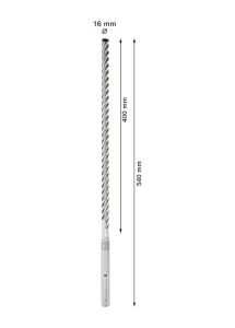 Bosch Expert 16 x 540 mm 5’li Yeni Sds Max-8X Delme Ucu 2608900262