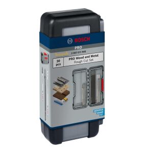Bosch Pro 30'lu Ahşap ve Metal Kesim Dekupaj Ucu Seti 2607011946
