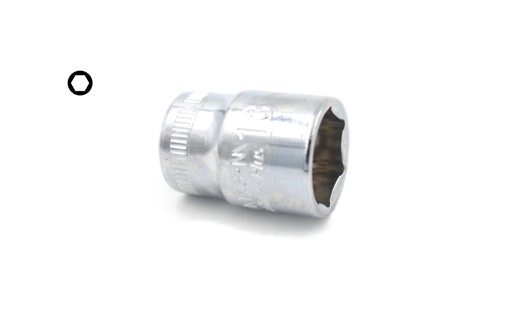 Ceta Form ¼” 13 mm 6 Köşe Lokma Anahtar  C02-H130