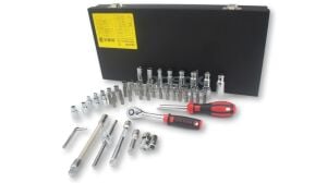 Ceta Form 61 Parça 1/4” Lokma Takımı Metal Çantalı C00-61PH2