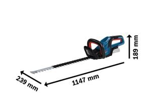 Bosch GHE 18V-60 Akülü Çit Kesme-Budama (Akü ve Şarj Yoktur) 06008C9000