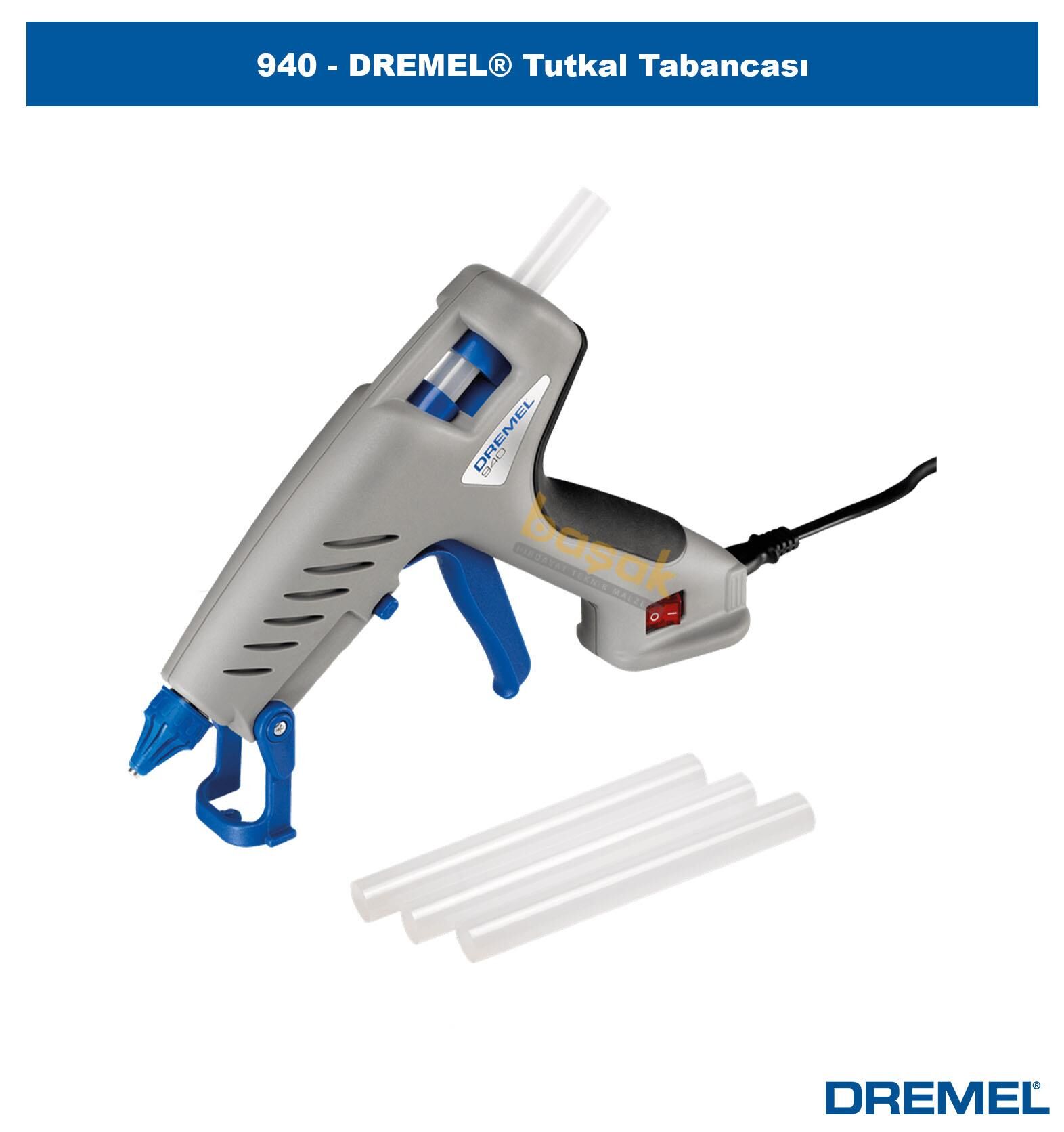 DREMEL 940 -3 Sıcak Silikon Tabancası