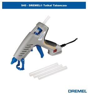DREMEL 940 -3 Sıcak Silikon Tabancası