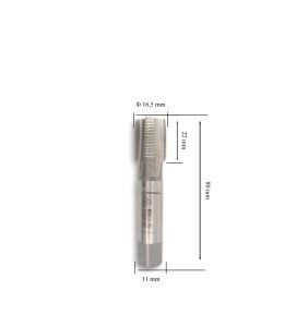 MTE M18x1.5 İnce Diş El Kılavuzu 2’li Takım HSS DIN 2181