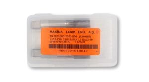 MTE M18x1.5 İnce Diş El Kılavuzu 2’li Takım HSS DIN 2181