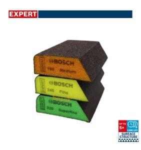Bosch Expert S470 3'lü Set Sünger Zımpara 69x97x26 mm 2608901174