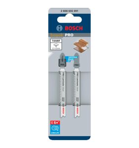 Bosch Pro T101 BIF 2'li Ahşap Parke Kesimi Dekupaj Ucu 2608655091