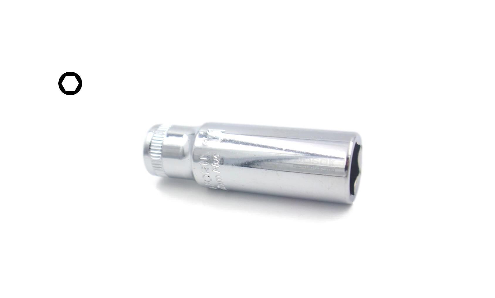 Ceta Form ¼” 11 mm 6 Köşe Derin Lokma Anahtar C04-H110