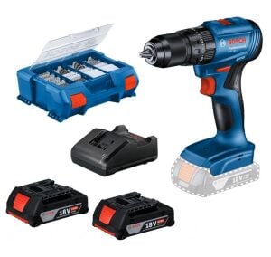 Bosch GSB 185-LI 2x2 Ah 82 Prç. Aks. Akülü Matkap ve Vidalama 0615990N2P