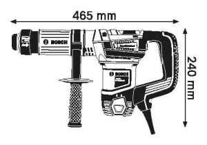 Bosch GSH 501 Beton Kırıcı Hilti Matkap 1100 W 0611337020