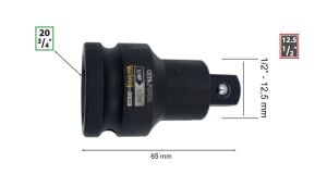 Ceta Form C71-91 3/4’’ Havalı Lokma Adaptörü - D:3/4” E:1/2”