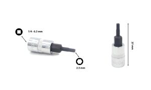 Ceta Form 2,5 mm 1/4” Lokmalı Allen C08S-H25