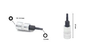 Ceta Form 2,5 mm 1/4” Lokmalı Allen C08S-H25
