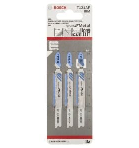 T 121 AF Hızlı Kesim Metal Dekupaj Ucu 3'li 2608636698