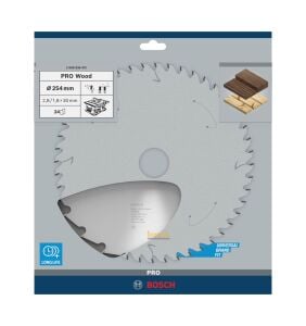 Bosch Pro 254x30 mm 24 Diş Ahşap Daire Testere 2608838412