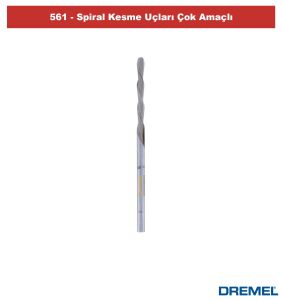 DREMEL 561 Spiral Kesme Uçları Çok Amaçlı (3adet) 26150561JA