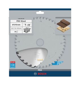 Bosch Optiline 216x30 mm 34 Diş Ahşap Daire Testere 2608838409