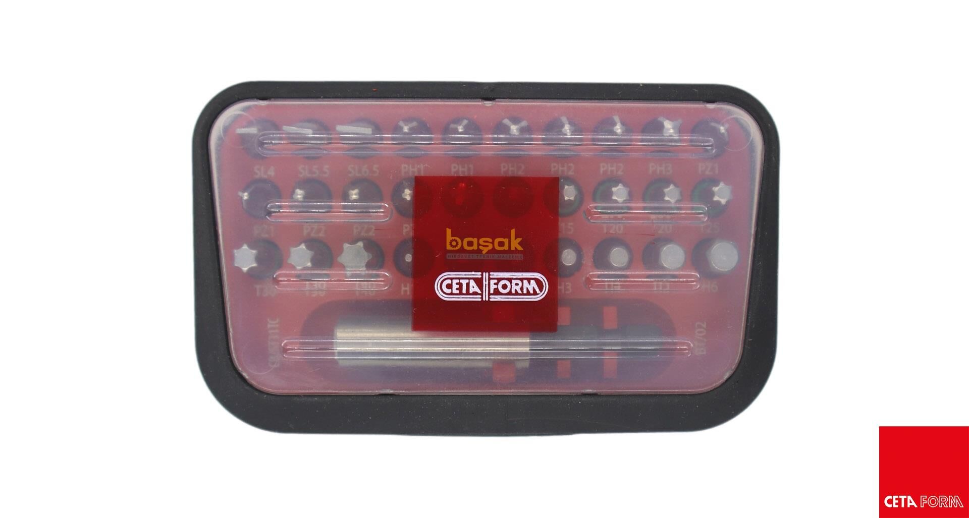 31 PRÇ BITS Ceta Form 31 Parça Renk Kodlu Bits Uç Takımı CB/ST31TC