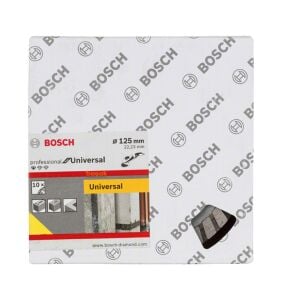 Bosch Tuğla, Harç, Duvar 125 mm Turbo Elmas Kesme Diski 2608602394