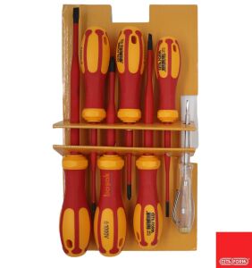 Ceta Form Slimline 7 Parça 1000 Volt VDE İzoleli Düz Yıldız Tornavida Takımı G99-702S