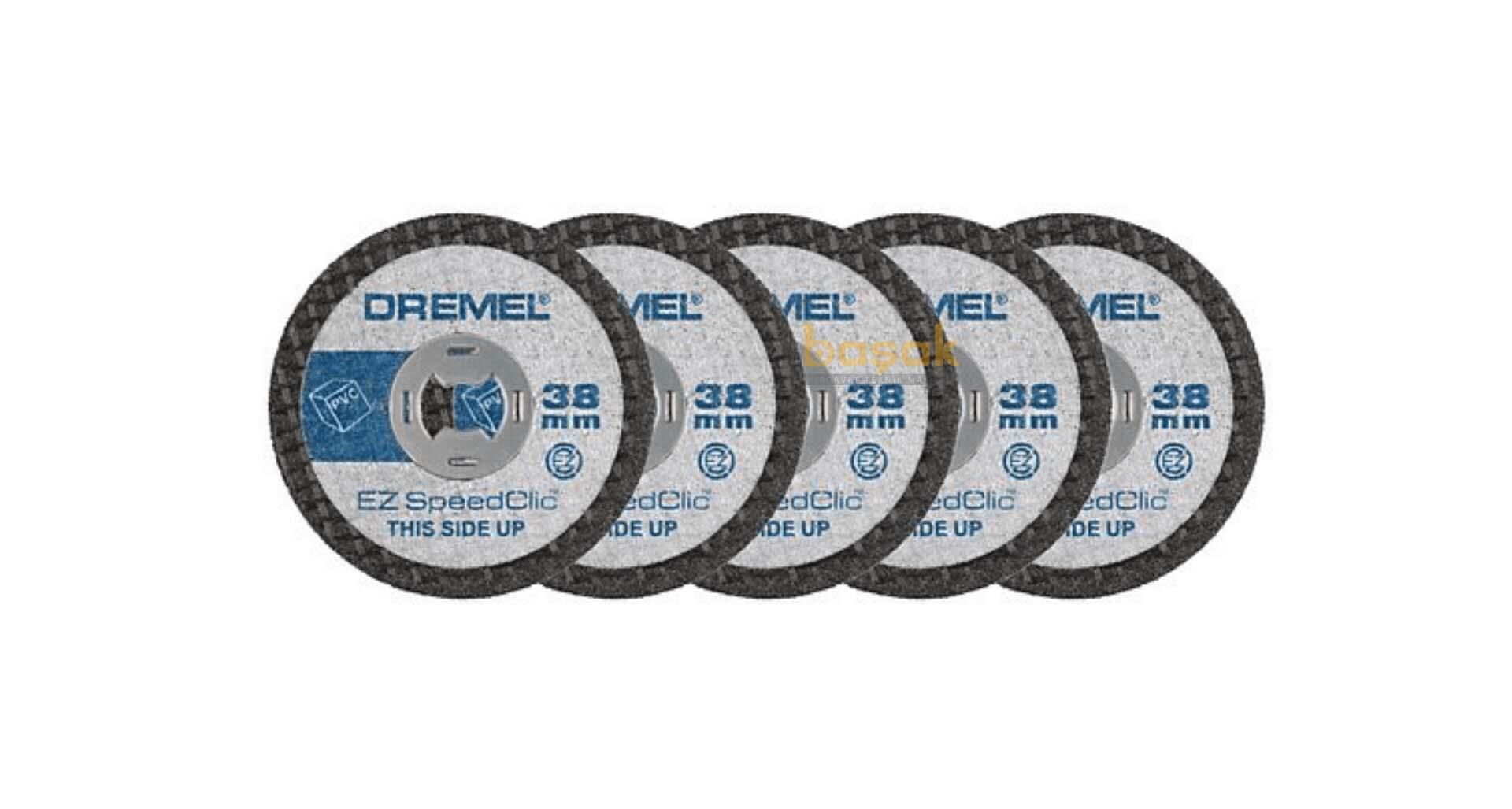 DREMEL SC476 EZ SpeedClic Plastik Kesme Diskleri (5adet