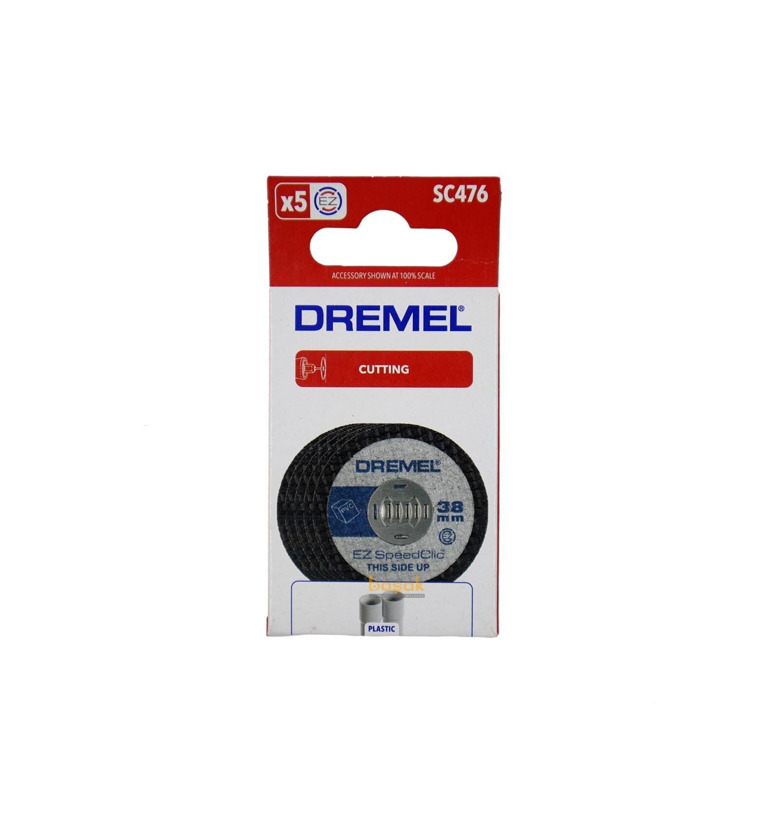 DREMEL SC476 EZ SpeedClic Plastik Kesme Diskleri (5adet