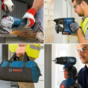Bosch 3'lü Akülü Set GSR 180 + GBH 180 + GWS 180 2x4 Ah. 0615990M8Y