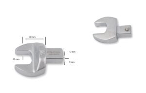 Ceta Form 15mm Açık Ağız Tork Anahtar Ucu (9x12mm) D02E-OE0915