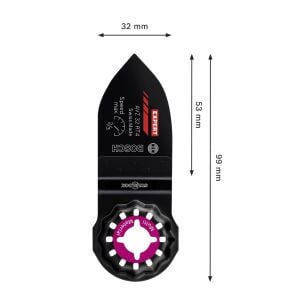 Bosch Expert AVZ 32 RT4 Starlock 40 Kum Parmak Zımpara 2608900040