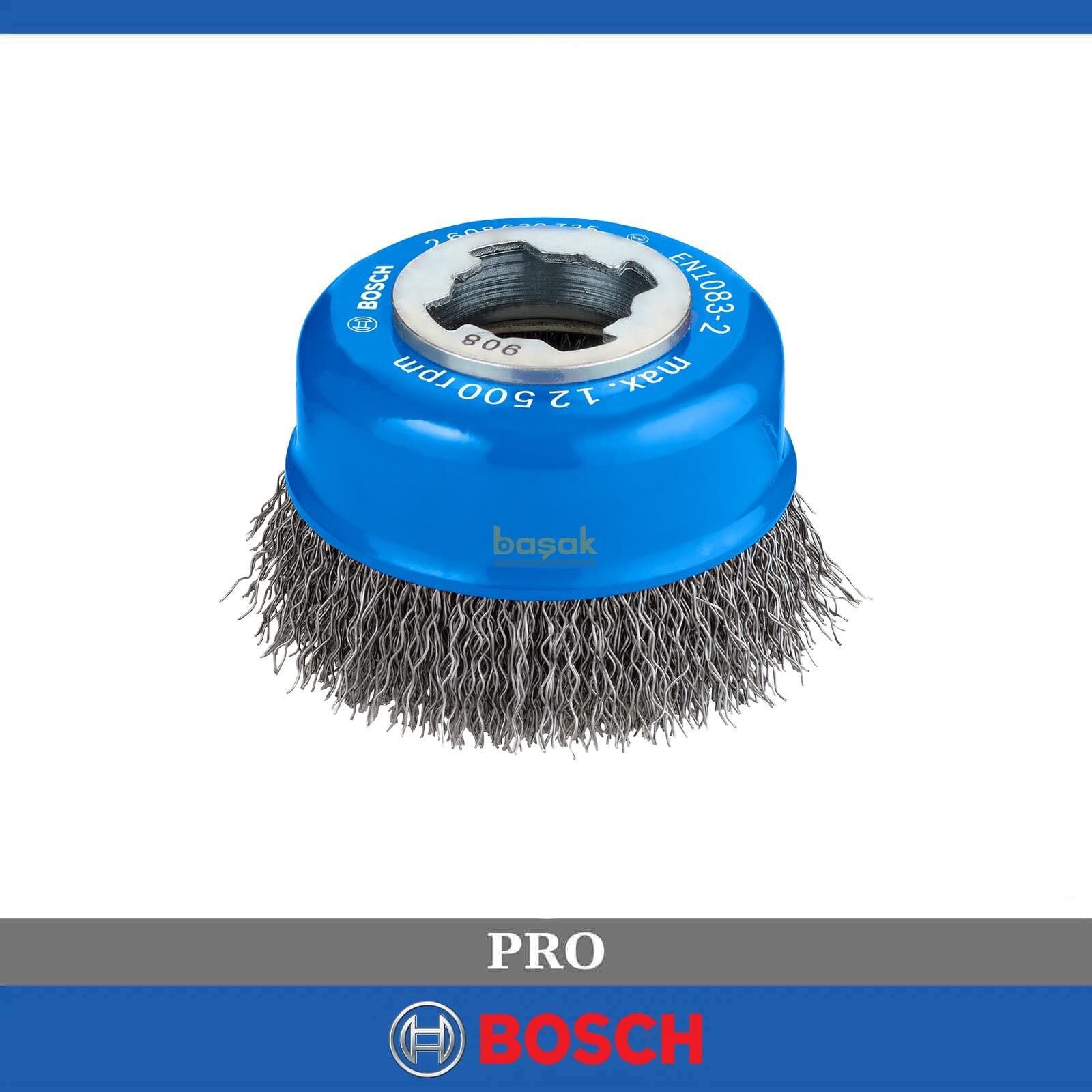 Bosch X-LOCK Clean Serisi Metal İçin Saçaklı Tel Fırça 75*0,3 mm 2608620725