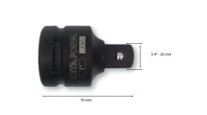 Ceta Form 1-3/4 Havalı Lokma Adaptörü C81-91