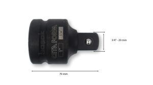 Ceta Form 1-3/4 Havalı Lokma Adaptörü C81-91