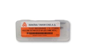MTE M4 El Kılavuzu 3’lü Takım HSS DIN 352