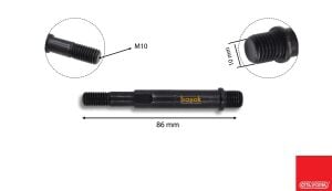 Ceta Form M10x85mm Somun Tutucu Uç Yedeği Civatası  R04K-M10
